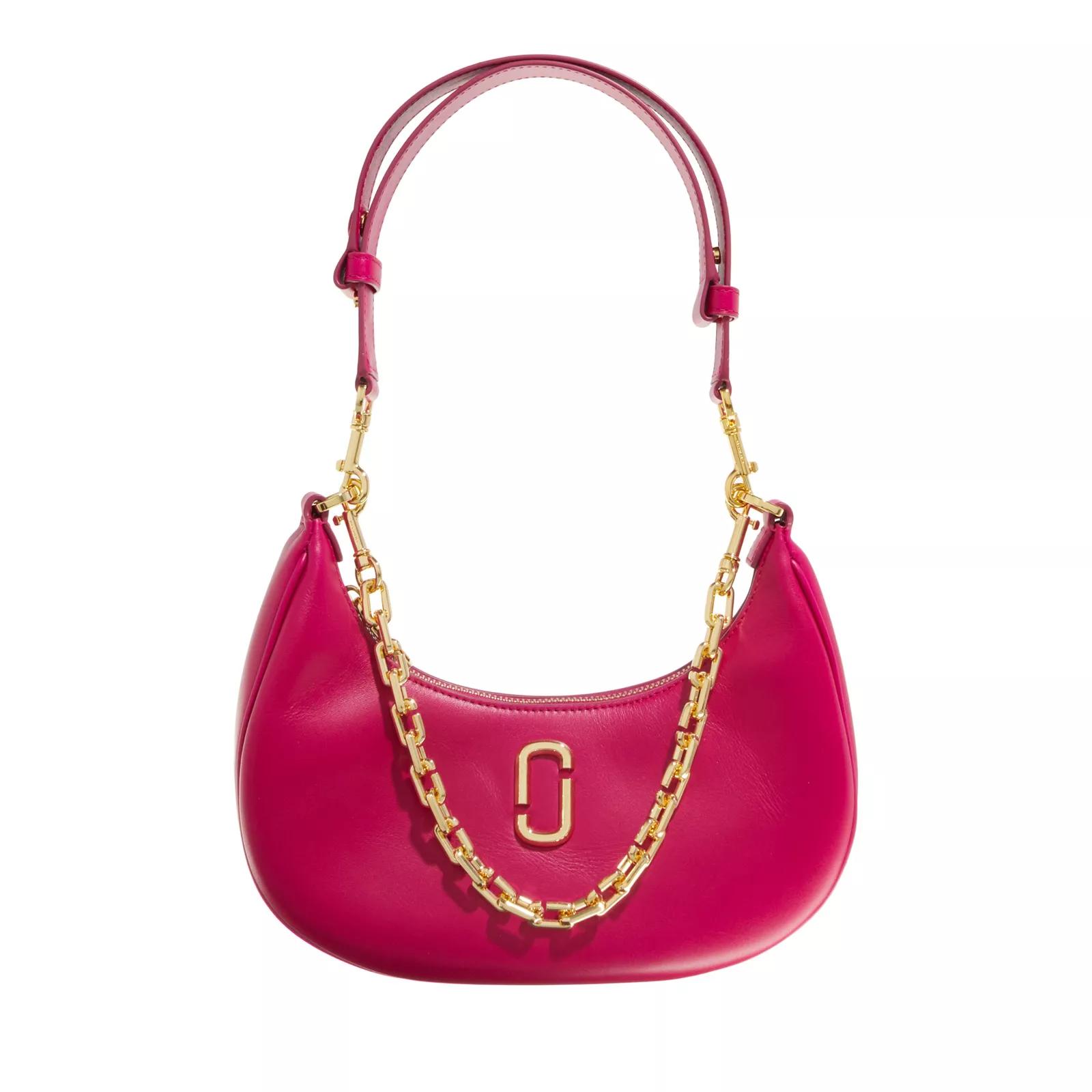 Marc Jacobs Umhängetasche - The Small Curve Leather Bag - Gr. unisize - in Rosa - für Damen von Marc Jacobs