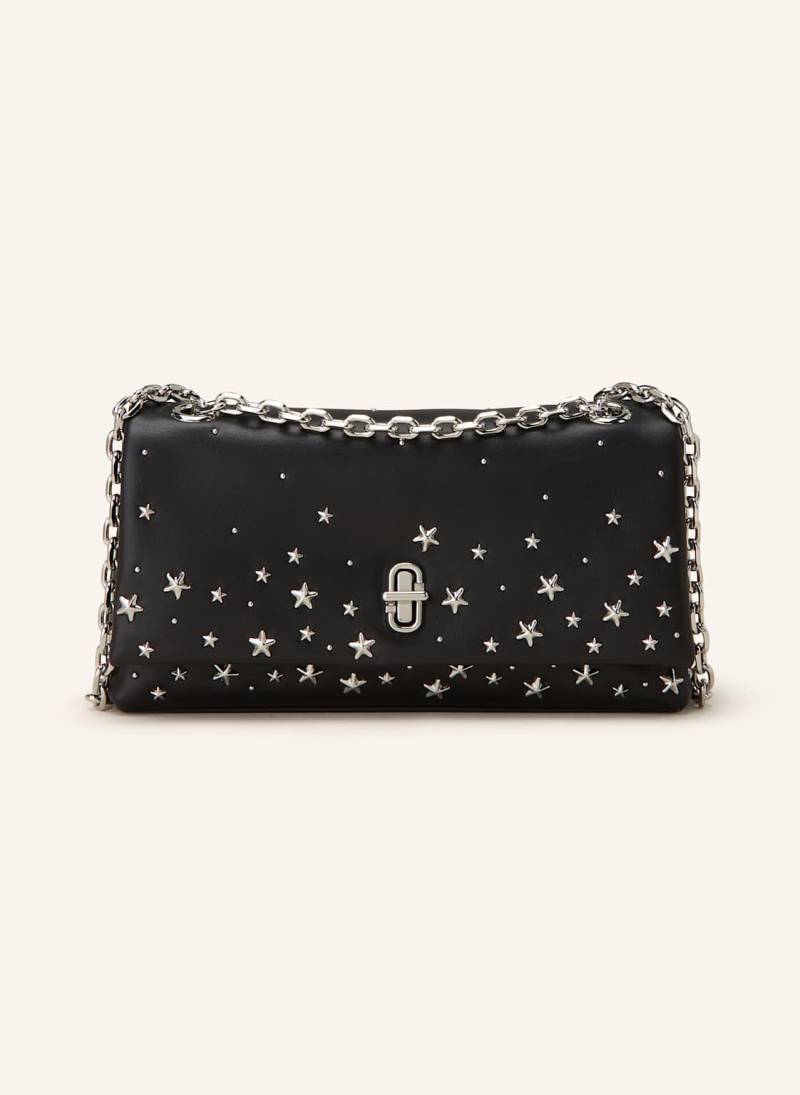 Marc Jacobs Umhängetasche The Star Studded Dual Chain Wallet Mit Nieten schwarz von Marc Jacobs