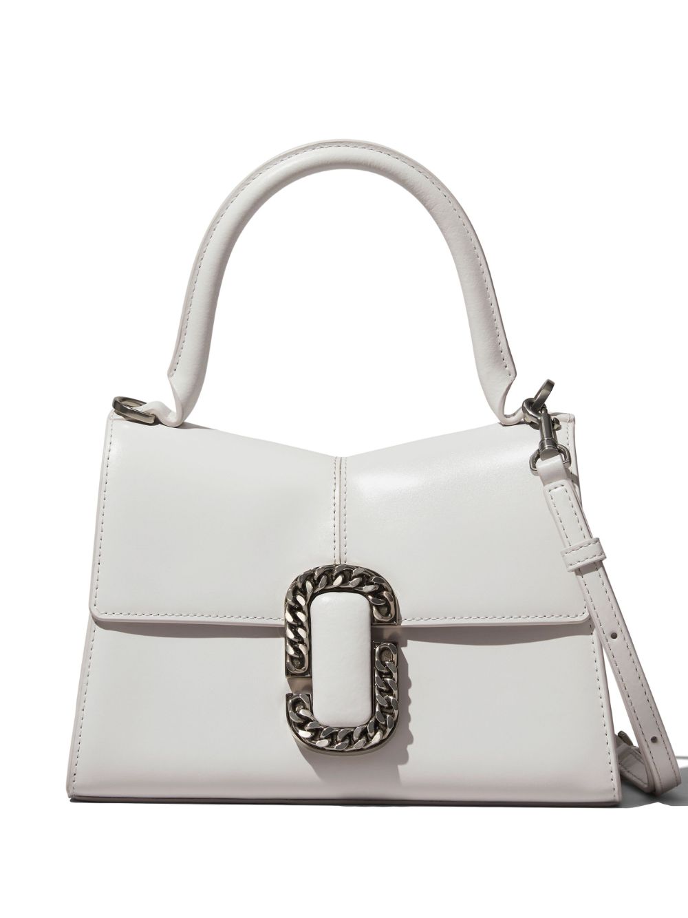 Marc Jacobs The St. Marc top-handle bag - White von Marc Jacobs