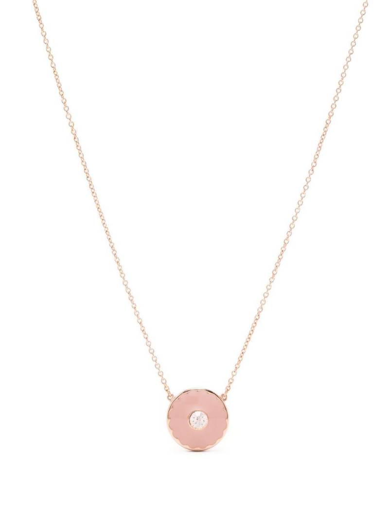 Marc Jacobs The Medallion pendant necklace - Pink von Marc Jacobs