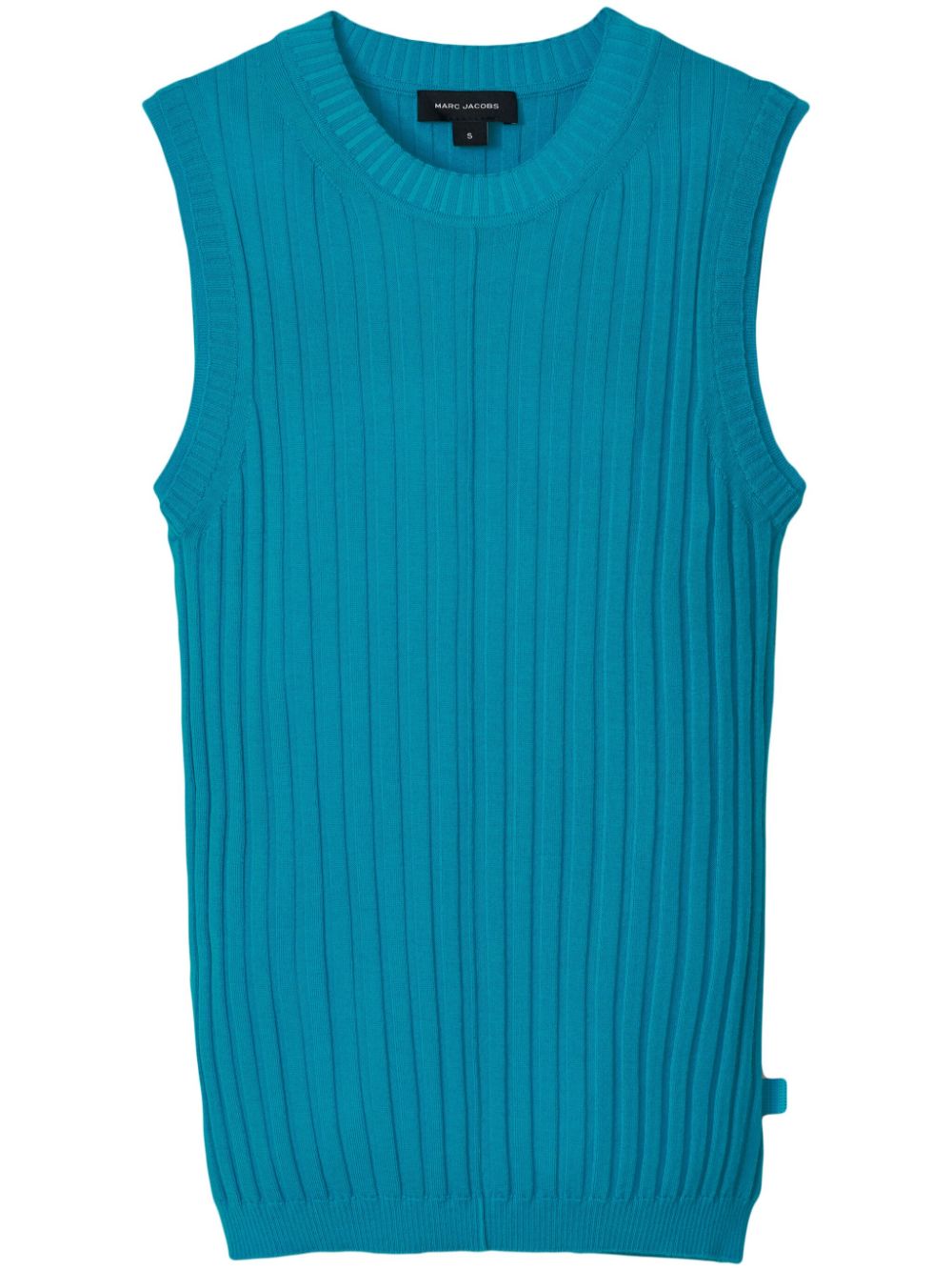 Marc Jacobs fine-ribbed merino-wool tank top - Blue von Marc Jacobs