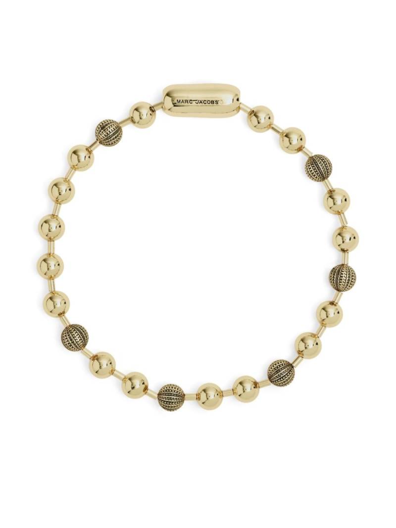 Marc Jacobs The Monogram ball-chain necklace - Gold von Marc Jacobs
