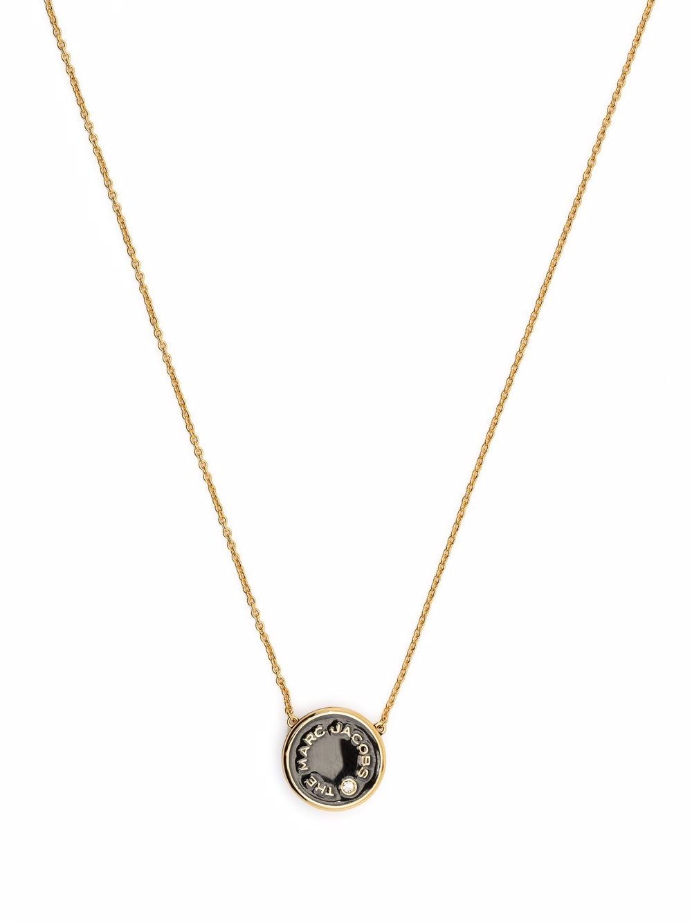 Marc Jacobs The Medallion pendant - Black von Marc Jacobs