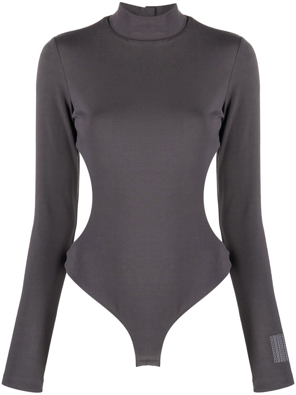 Marc Jacobs cut-out long-sleeve bodysuit - Grey von Marc Jacobs