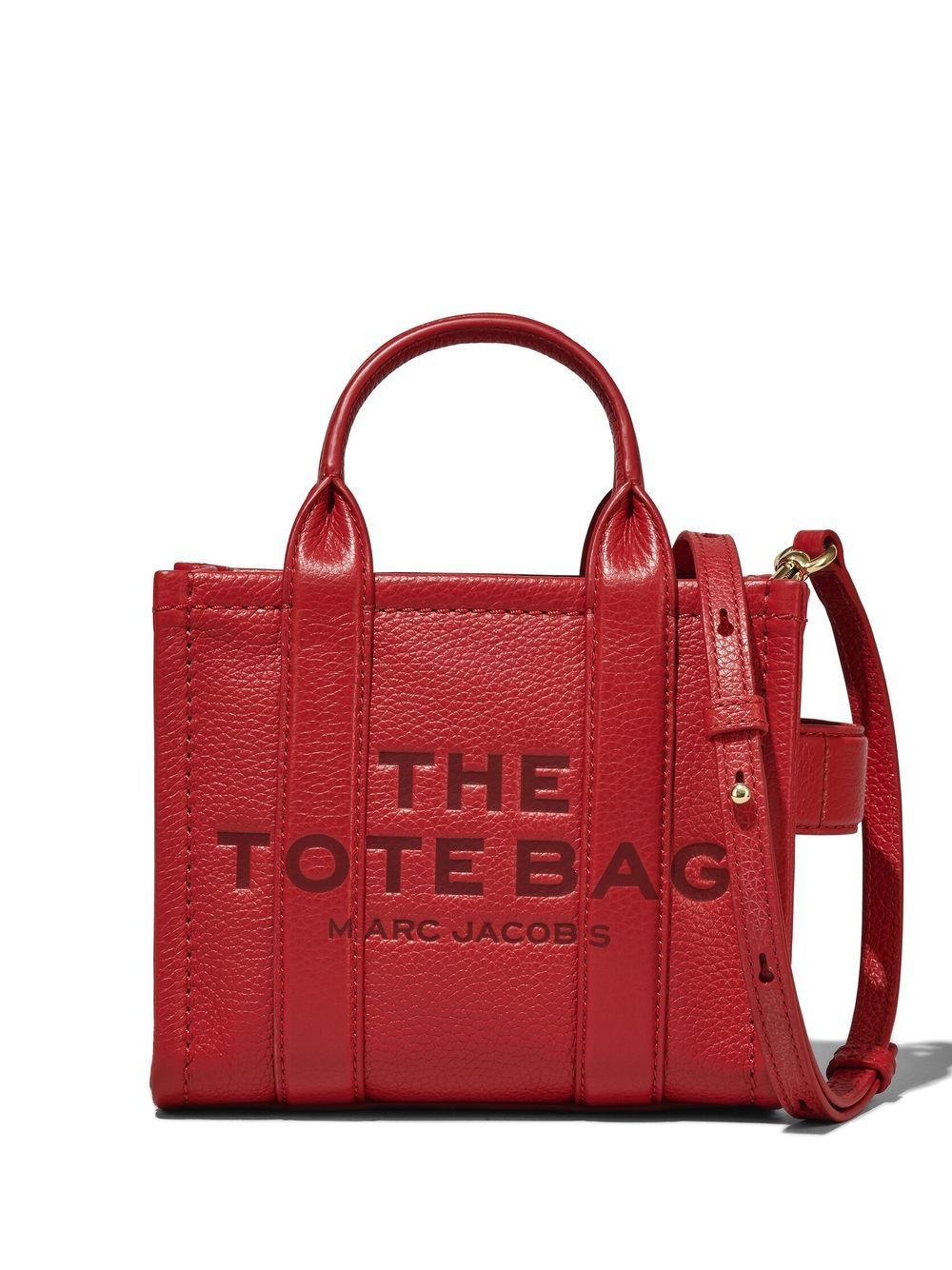 Marc Jacobs The Leather Crossbody Tote bag - Red von Marc Jacobs