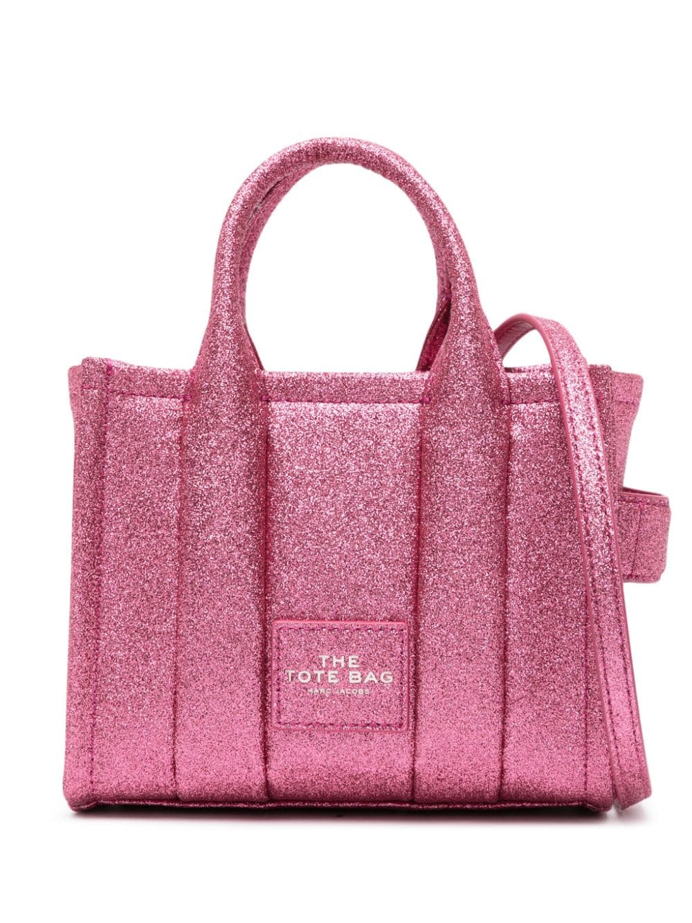 Marc Jacobs The Galactic Glitter Mini Tote bag - Pink von Marc Jacobs