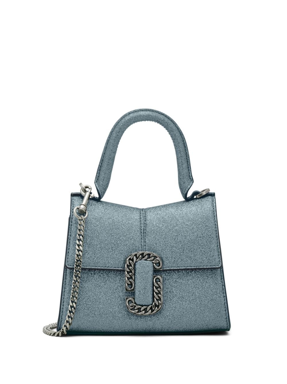 Marc Jacobs The Galactic Glitter Mini St. Marc top-handle bag - Grey von Marc Jacobs