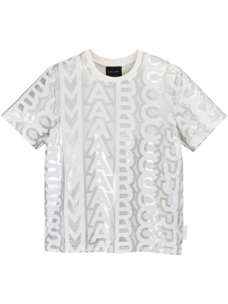 Marc Jacobs Monogram Baby cotton T-shirt - Silver von Marc Jacobs