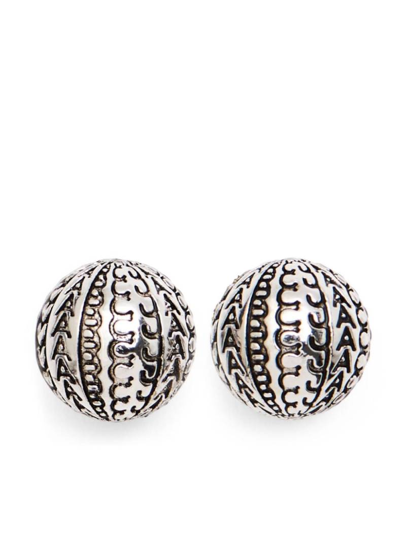 Marc Jacobs The Monogram Stud earrings - Silver von Marc Jacobs