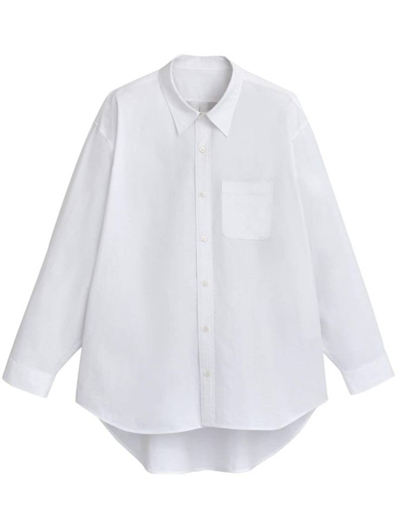 Marc Jacobs Big poplin shirt - White von Marc Jacobs