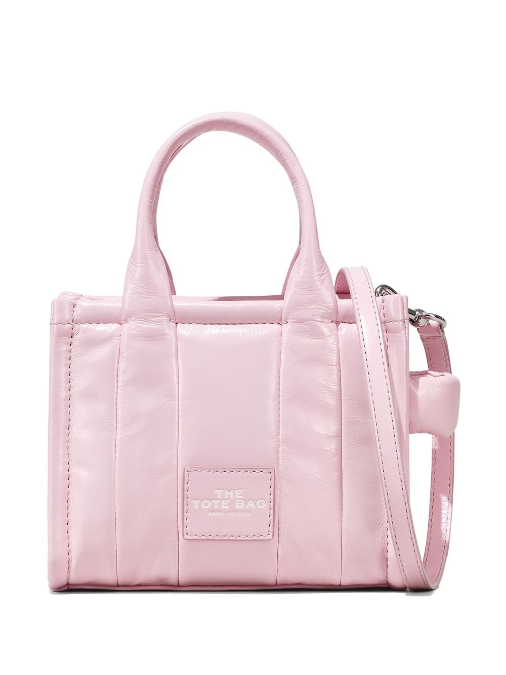 Marc Jacobs The Shiny Crinkle Crossbody Tote bag - Pink von Marc Jacobs