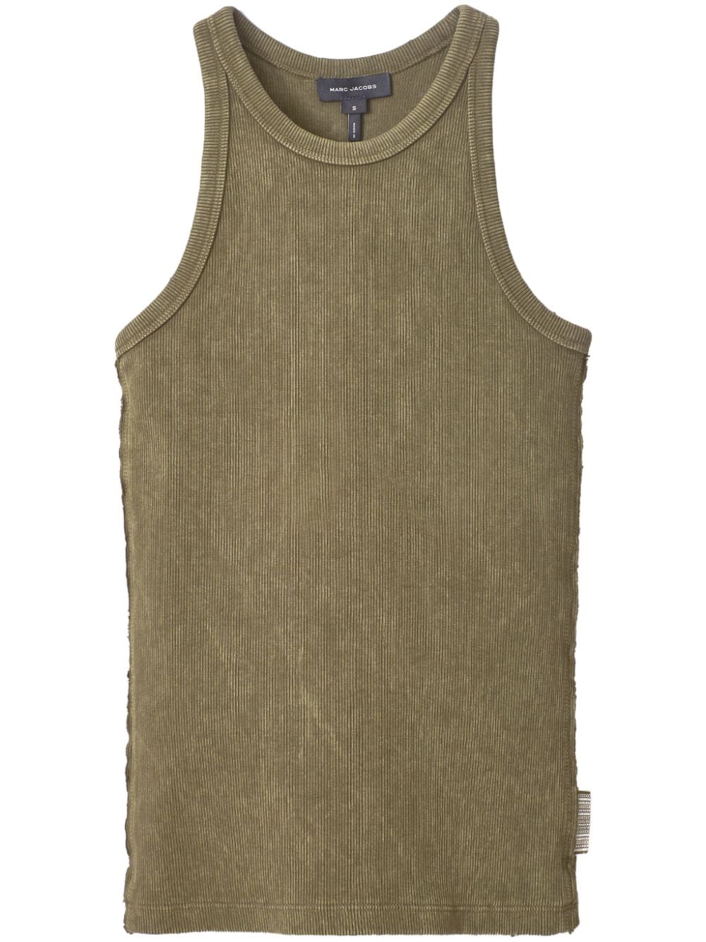 Marc Jacobs Grunge ribbed tank top - Green von Marc Jacobs