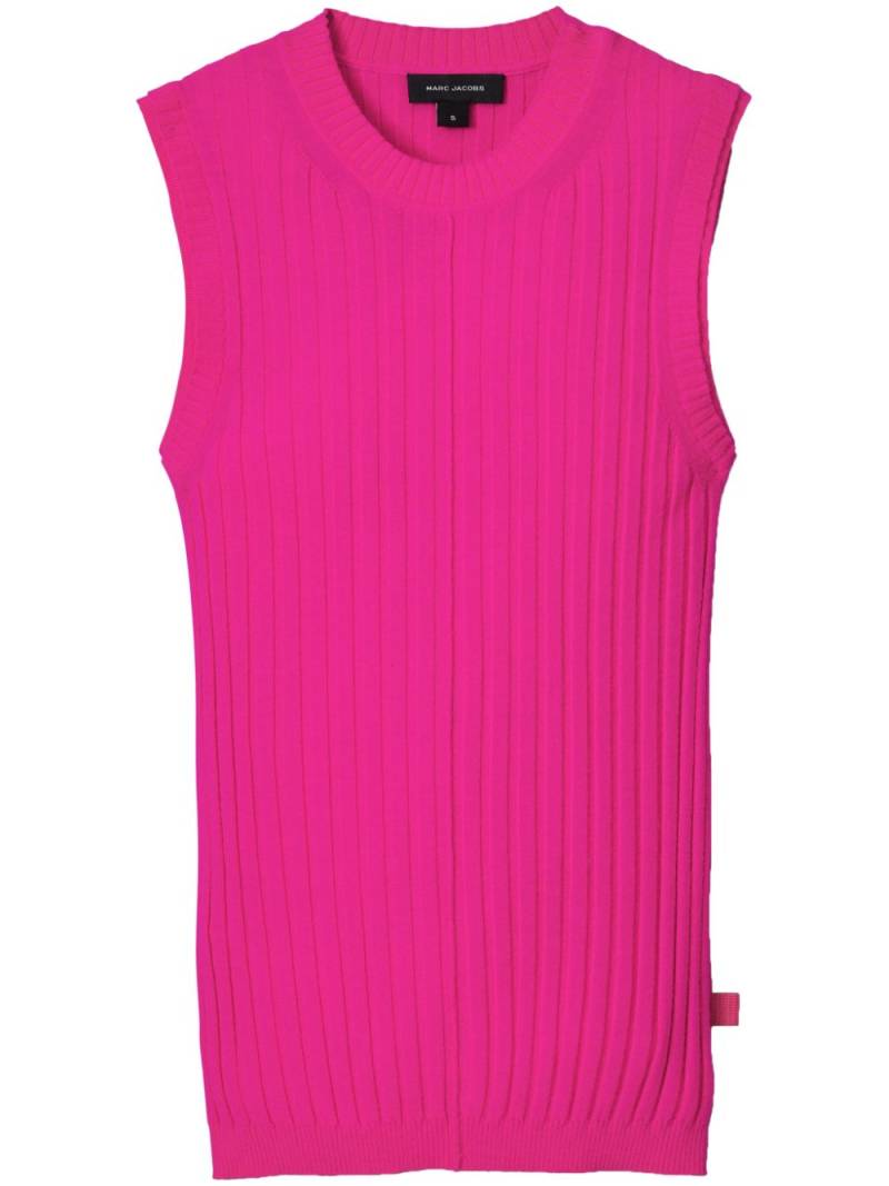 Marc Jacobs fine-ribbed merino-wool tank top - Pink von Marc Jacobs