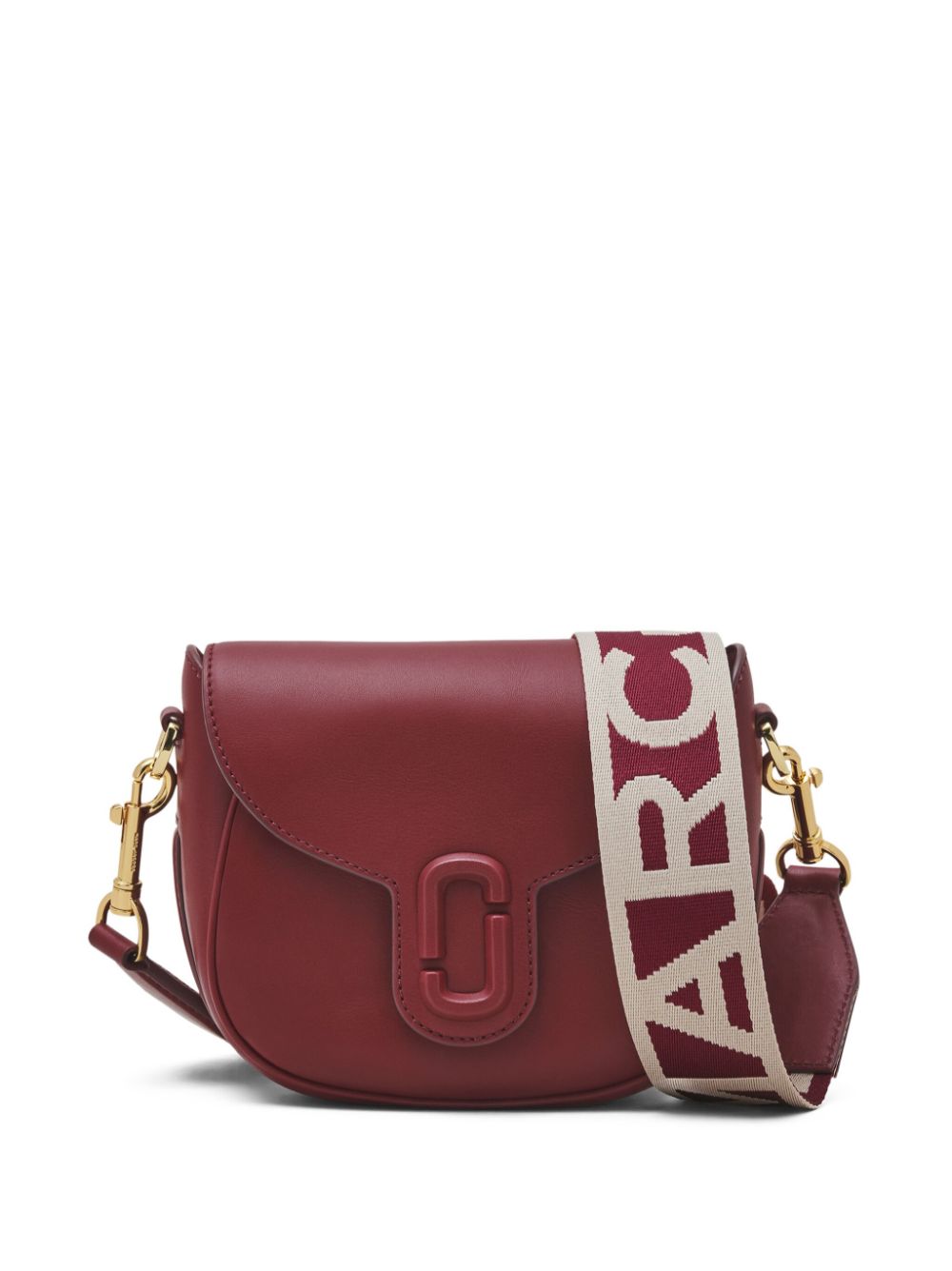 Marc Jacobs The J Marc Small saddle bag - Red von Marc Jacobs