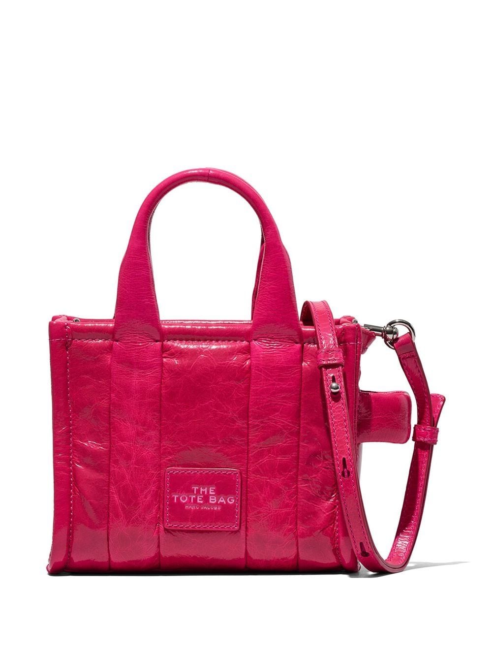 Marc Jacobs The Shiny Crinkle Crossbody Tote bag - Pink von Marc Jacobs