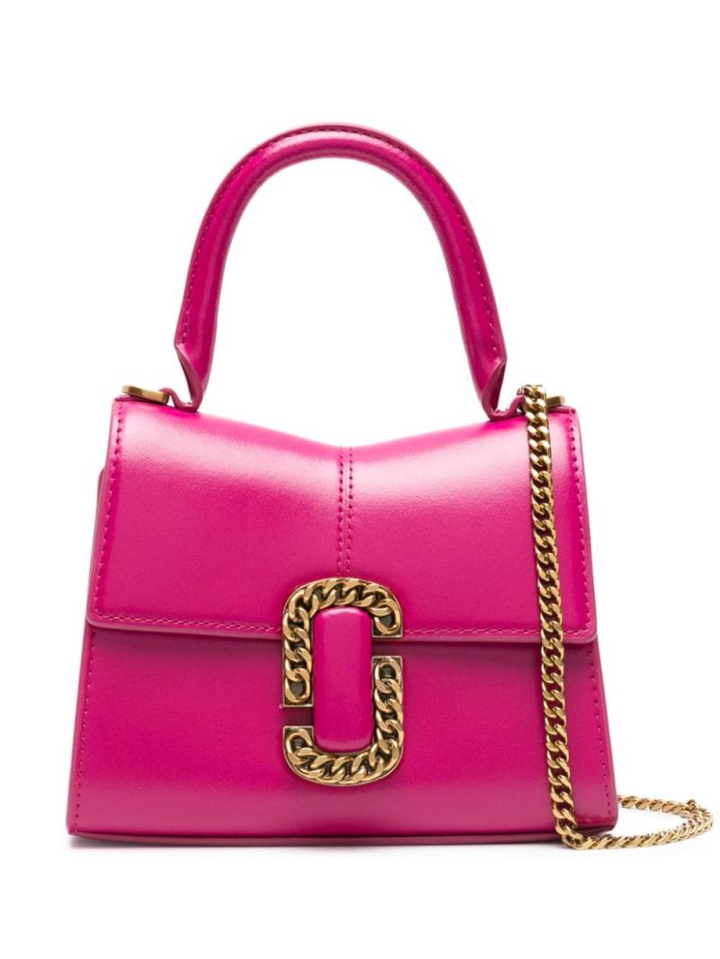 Marc Jacobs small St. Marc leather bag - Pink von Marc Jacobs