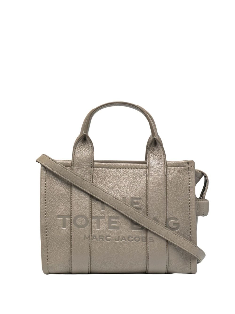 Marc Jacobs The Leather Small Tote bag - Grey von Marc Jacobs