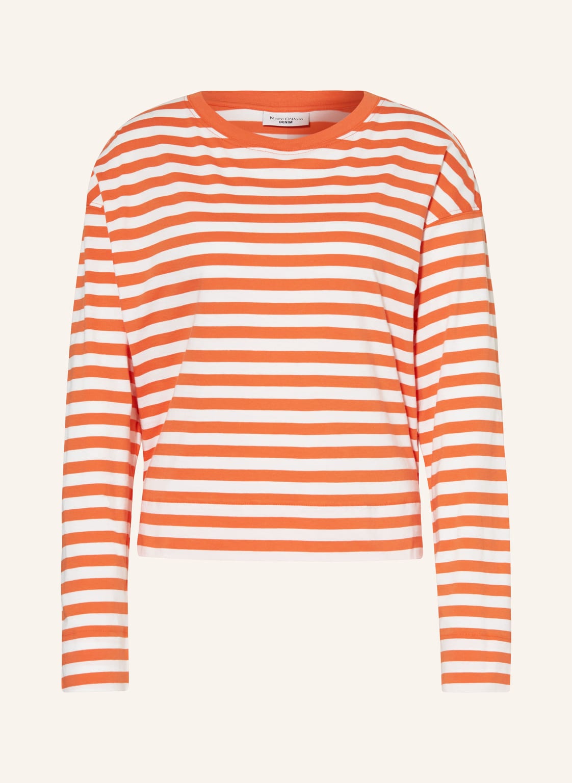 Marc O'polo Denim Longsleeve orange von Marc O'Polo DENIM