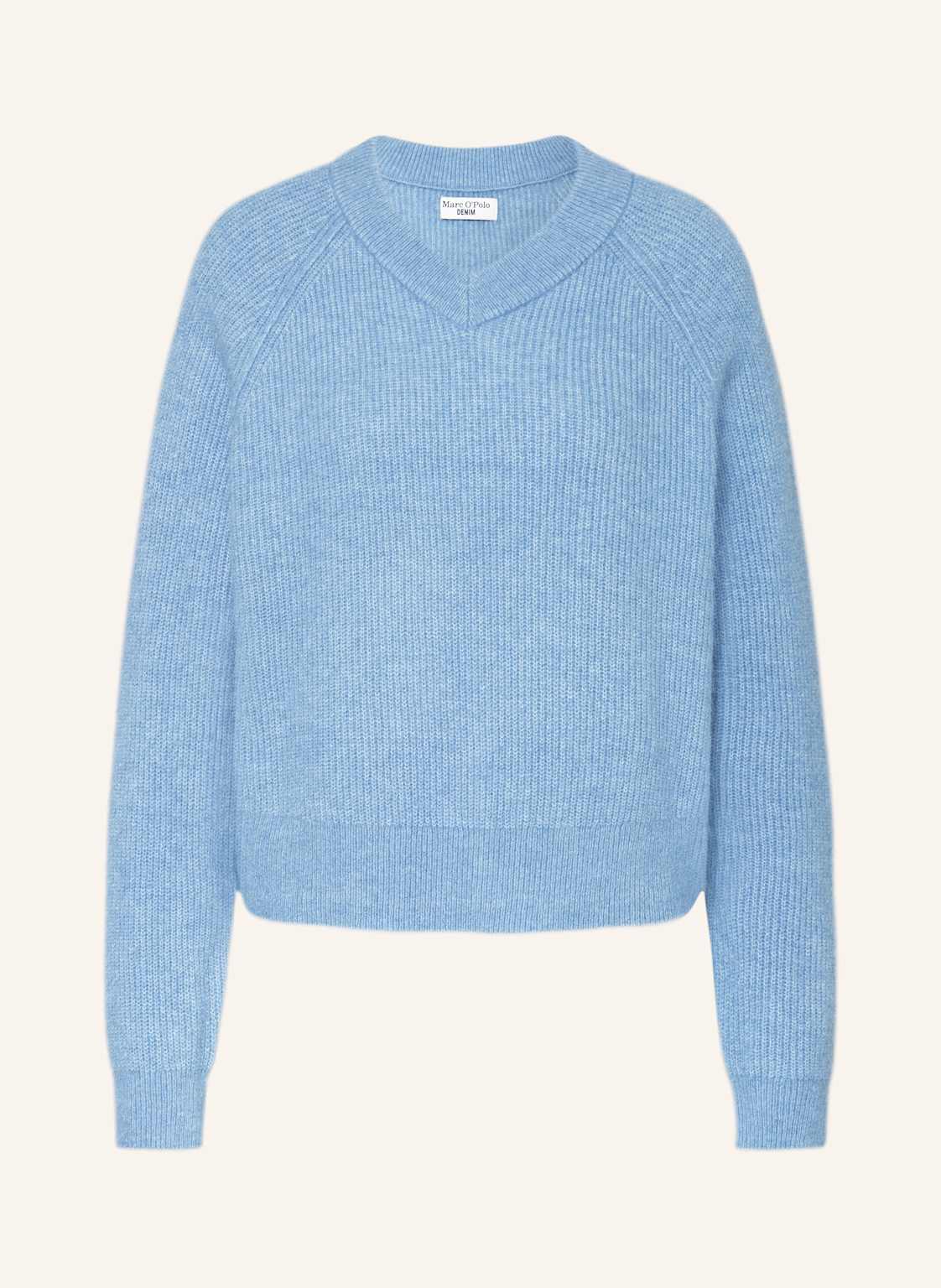Marc O'polo Denim Pullover Mit Alpaka blau Marc O'polo Denim Pullover Mit Alpaka blau von Marc O'Polo DENIM