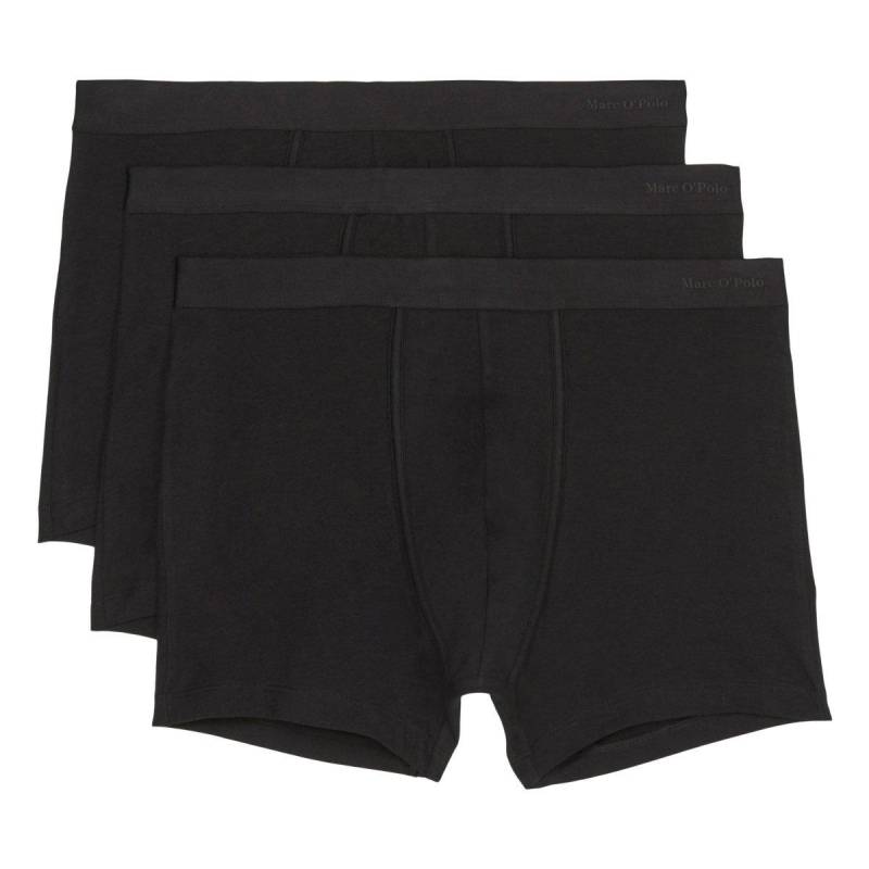 3er Pack Essentials Organic Cotton - Long Short Pant Herren Schwarz XXL von Marc O'Polo