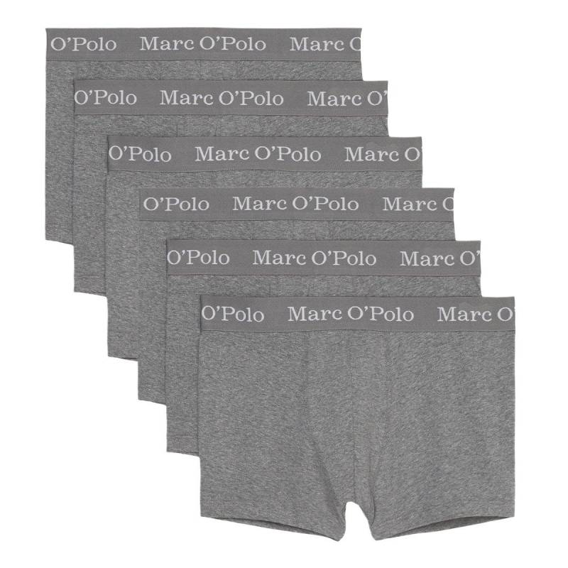 6er Pack Elements Organic Cotton - Retro Short Pant Herren Grau XL von Marc O'Polo