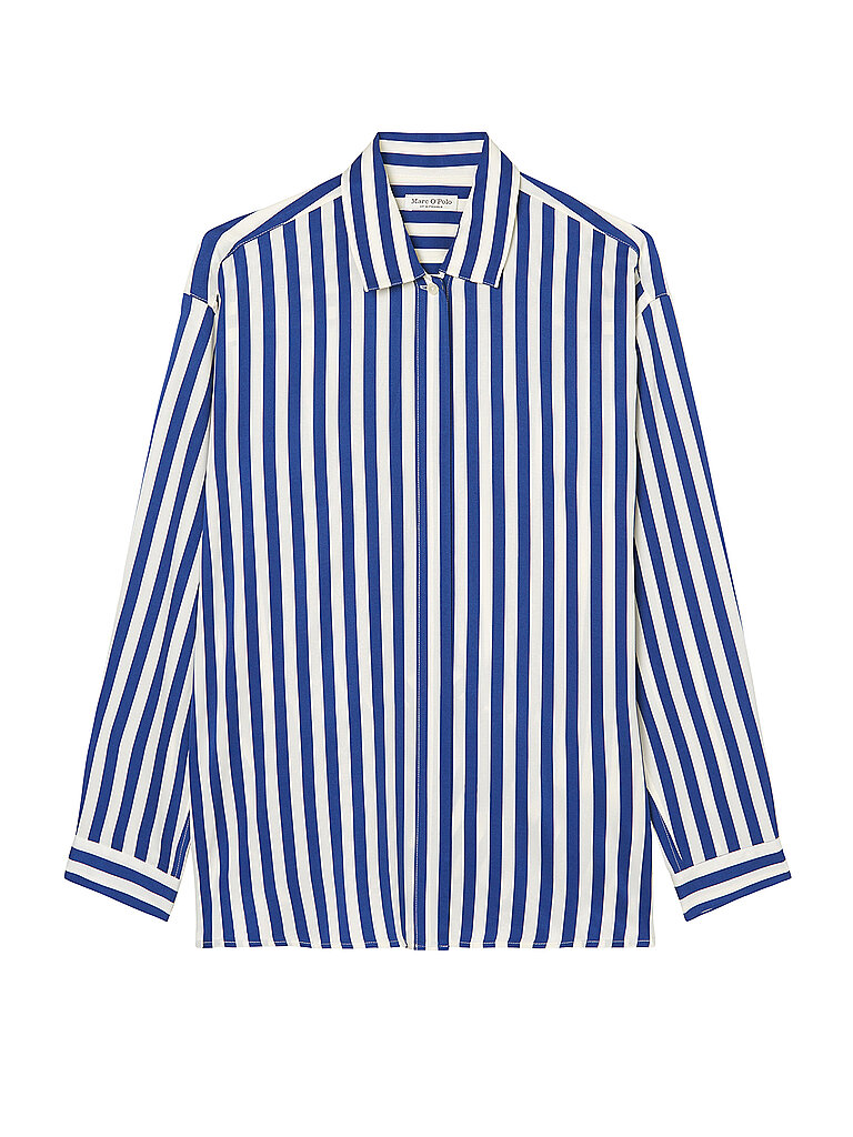 MARC O'POLO Bluse Oversized Fit blau | 42 von Marc O'Polo