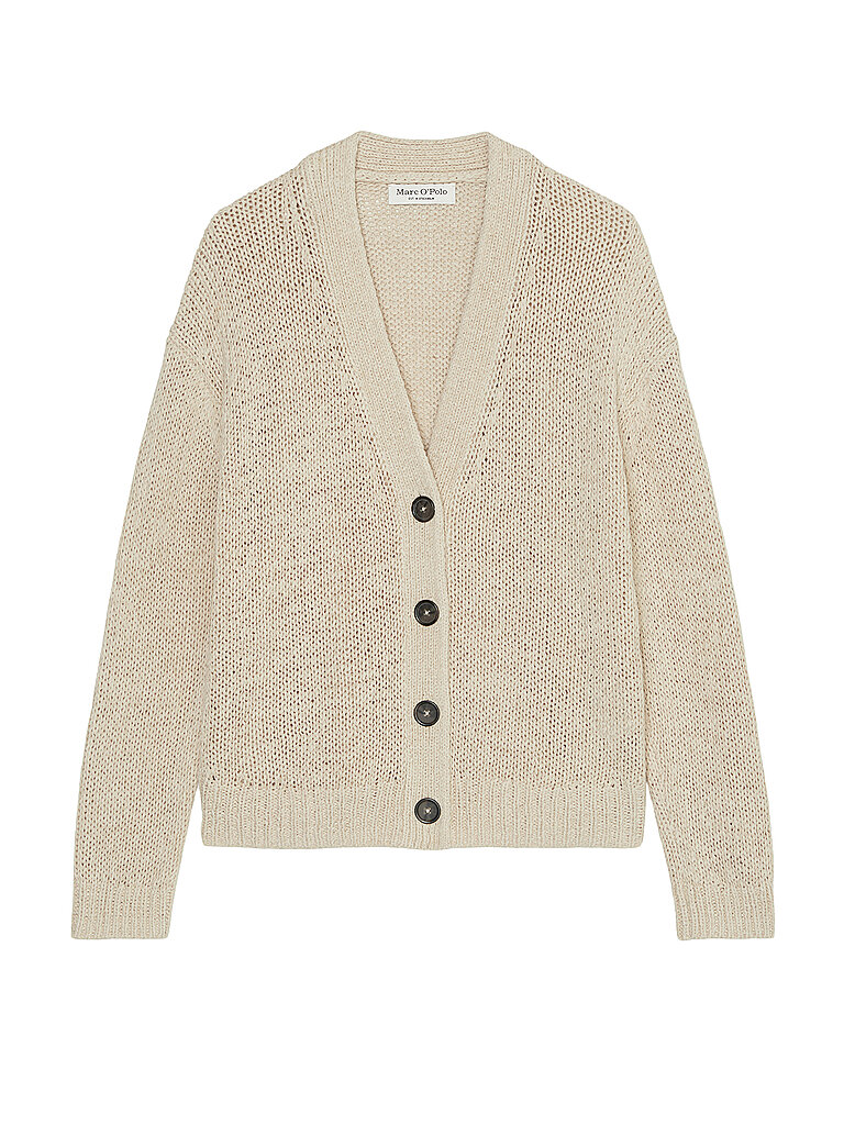 MARC O'POLO Cardigan beige | L von Marc O'Polo