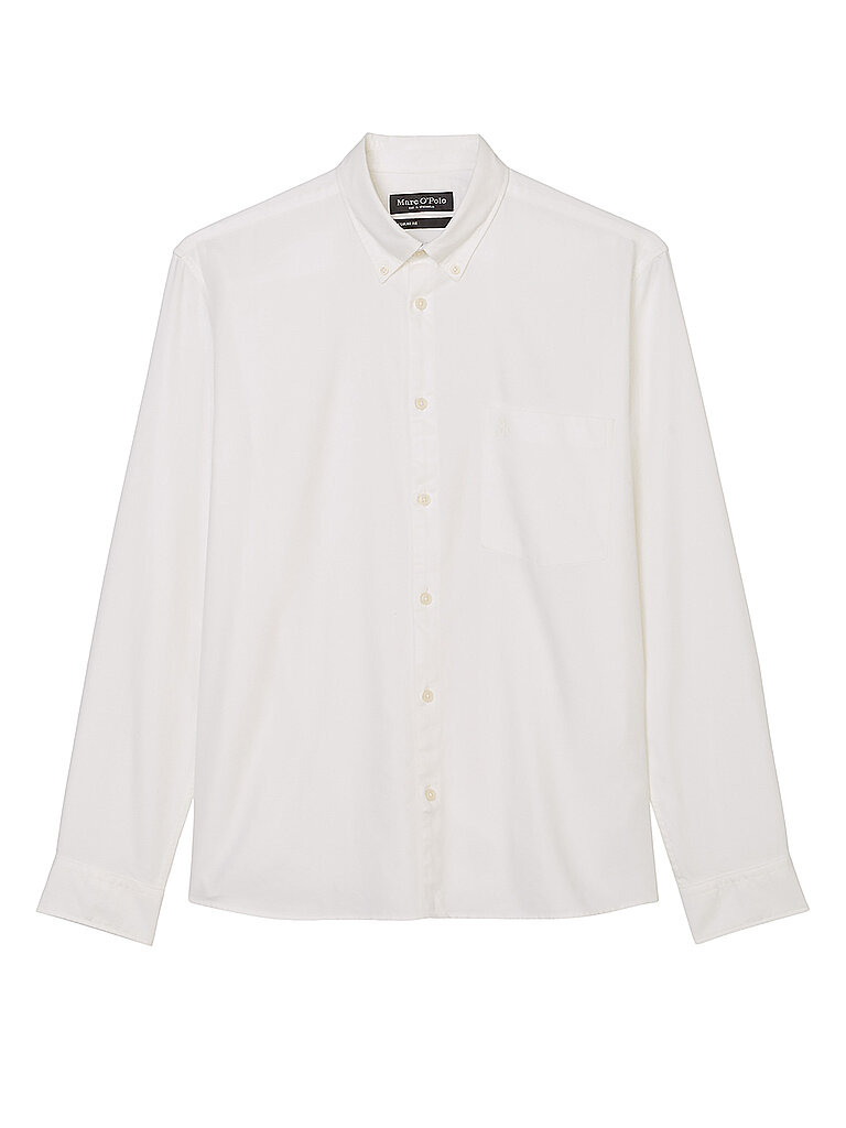 MARC O'POLO Hemd Regular Fit  creme | S von Marc O'Polo