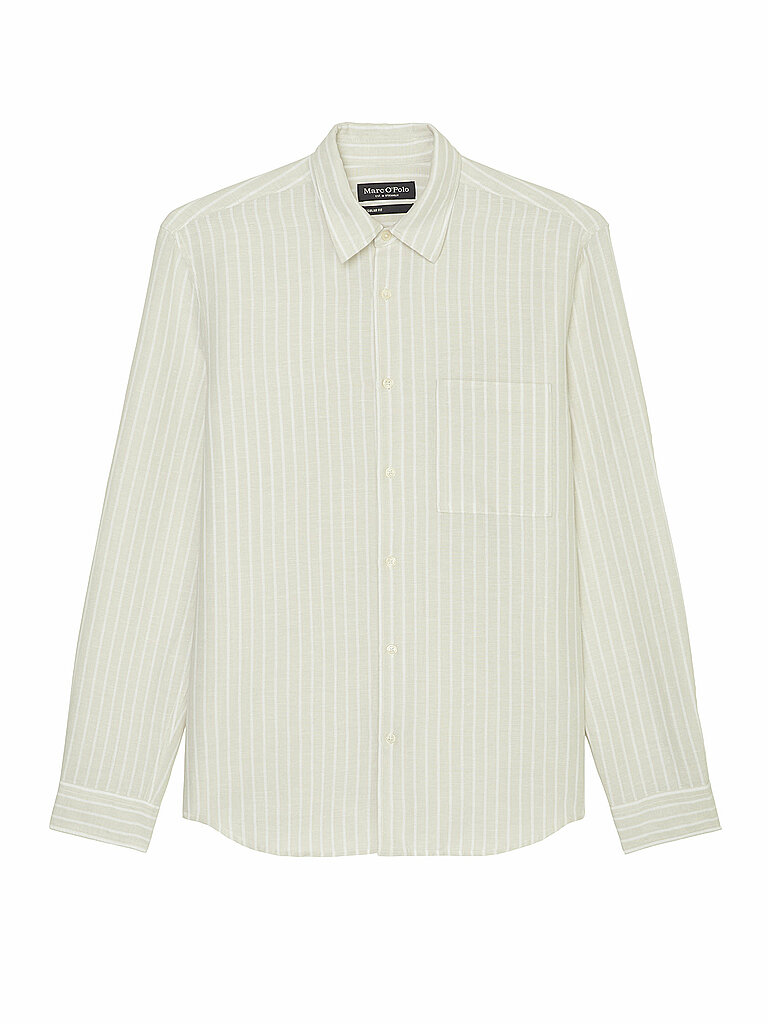 MARC O'POLO Hemd Regular Fit  weiss | XXL von Marc O'Polo