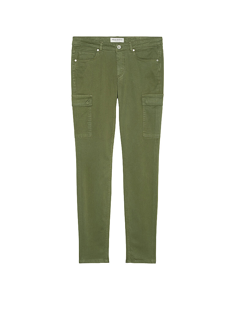 MARC O'POLO Hose Slim Fit olive | 27/L32 von Marc O'Polo