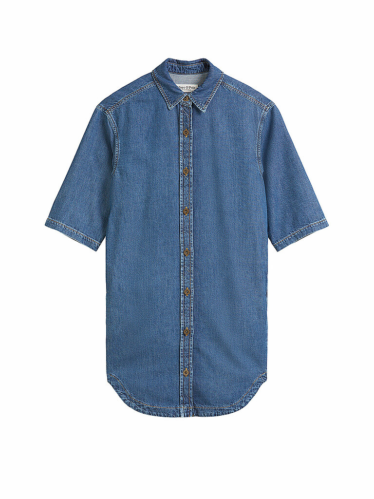 MARC O'POLO Midikleid blau | S von Marc O'Polo