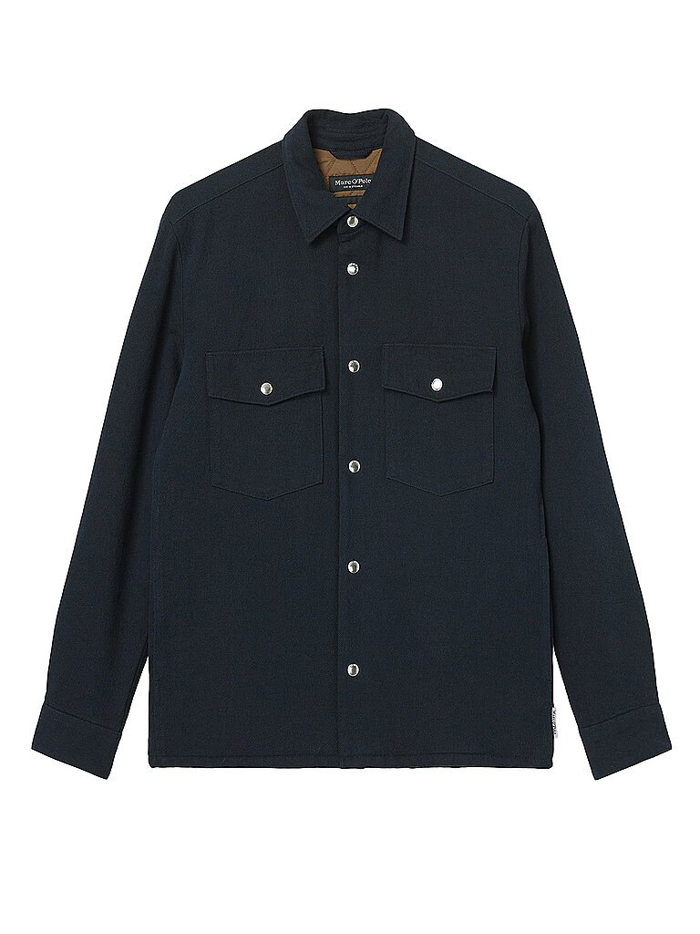 MARC O'POLO Overshirt dunkelblau | XXL von Marc O'Polo