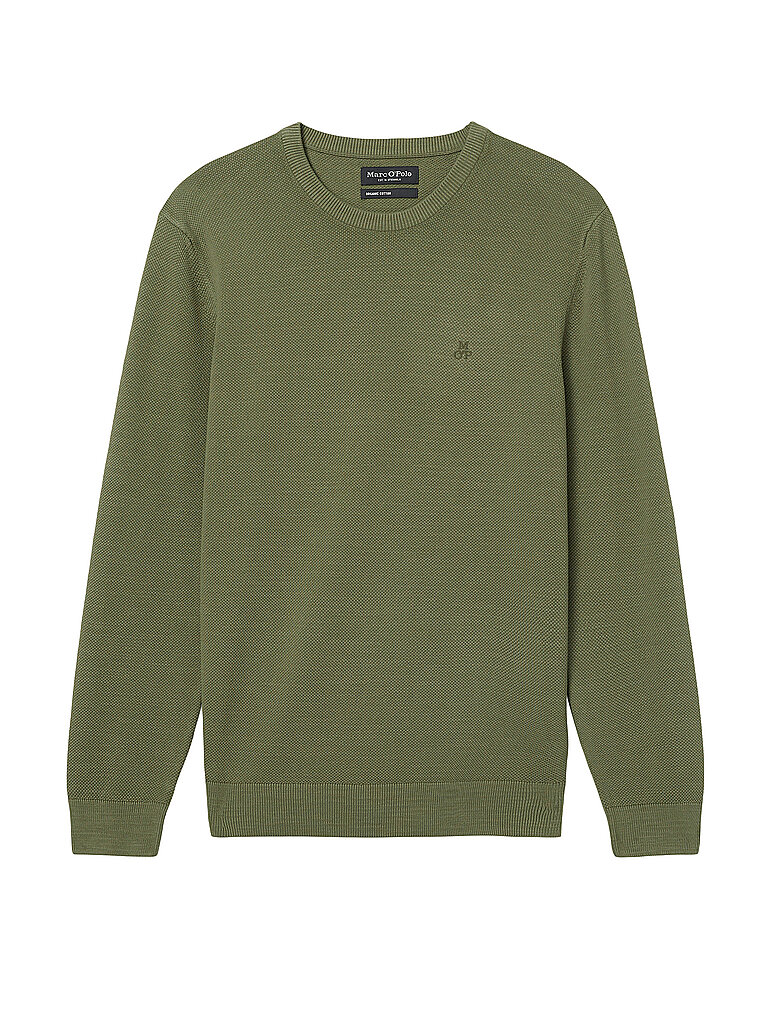 MARC O'POLO Pullover olive | L von Marc O'Polo