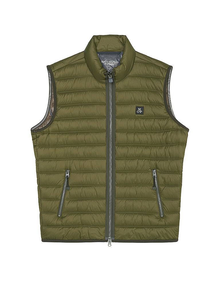 MARC O'POLO Steppgilet grün | L von Marc O'Polo