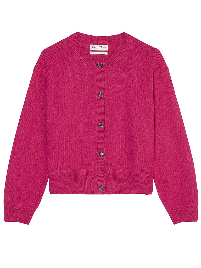 MARC O'POLO Strickjacke pink | XL von Marc O'Polo