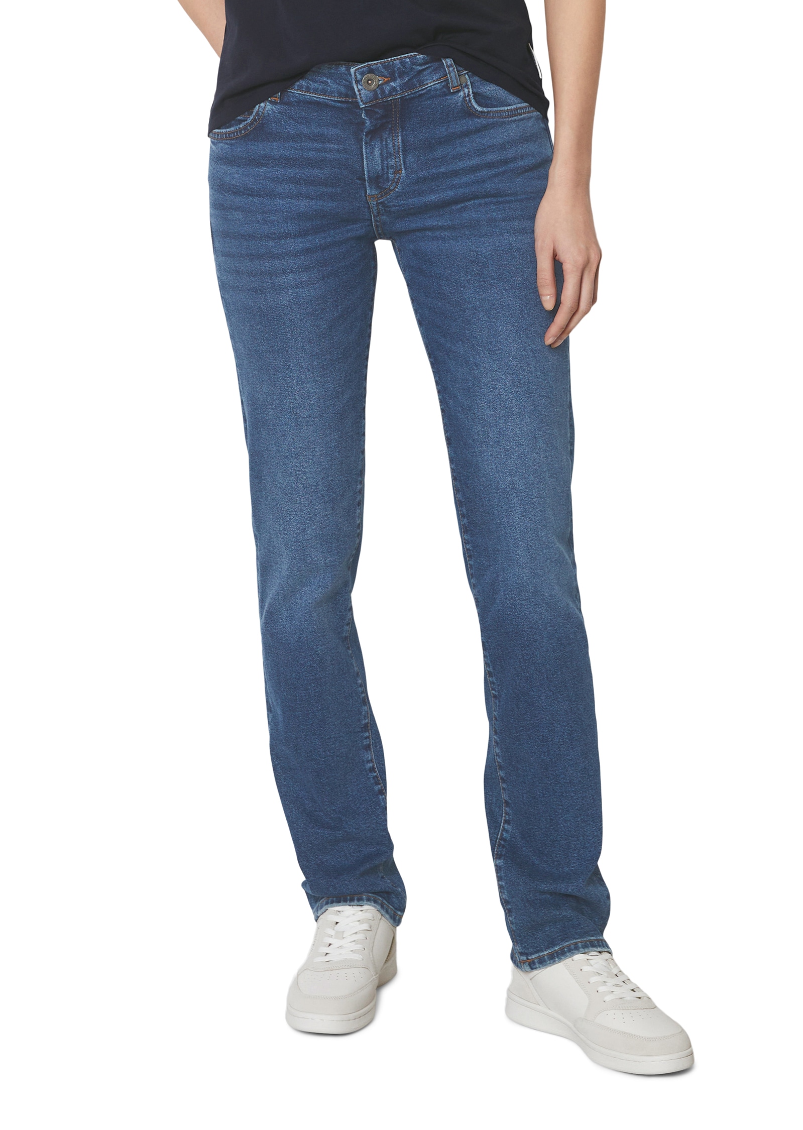 Marc O'Polo 5-Pocket-Jeans »Alby Straight«, mit gerader Beinform von Marc O'Polo