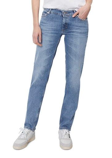 Marc O'Polo 5-Pocket-Jeans »Denim trouser, straight fit, regular length, mid waist« von Marc O'Polo