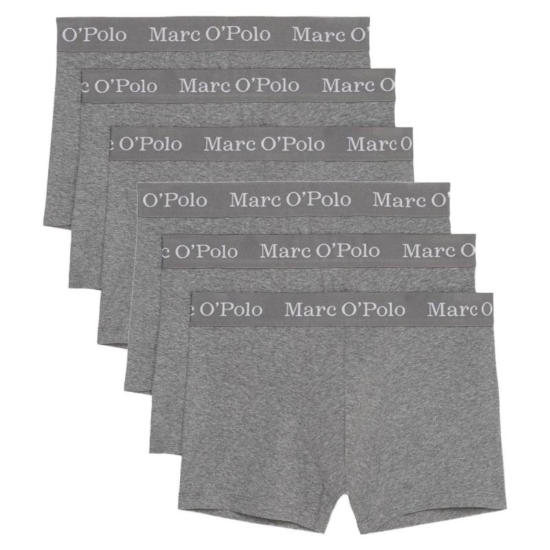6er Pack Elements Organic Cotton - Retro Short Pant Herren Grau S von Marc O'Polo