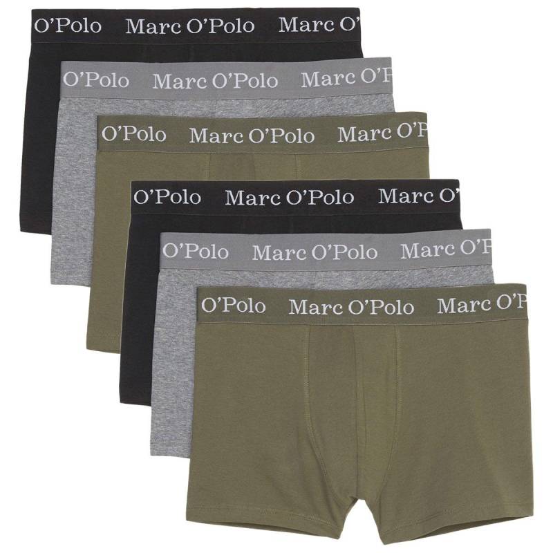 6er Pack Elements Organic Cotton - Retro Short Pant Herren Multicolor S von Marc O'Polo