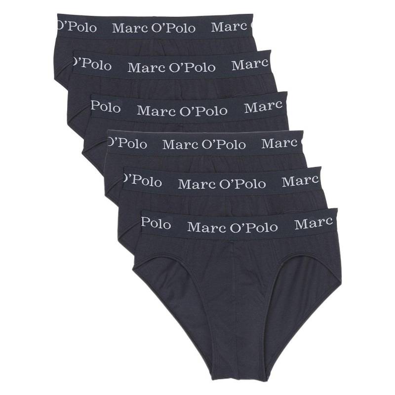 6er Pack Elements Organic Cotton - Slip Unterhose Herren Marine S von Marc O'Polo