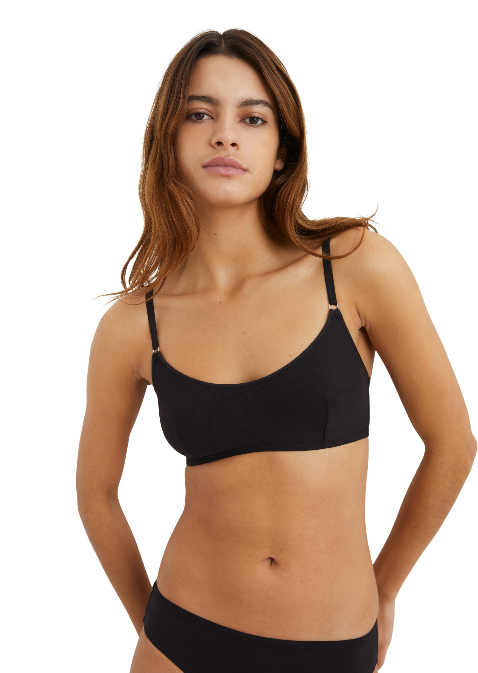Marc O'Polo Bralette-BH »Minimalist Daywear«, mit kleinem Ring-Details am Träger von Marc O'Polo