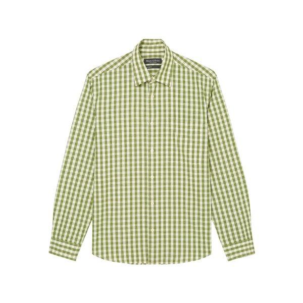 Hemd, Langarm Herren Grün XL von Marc O'Polo