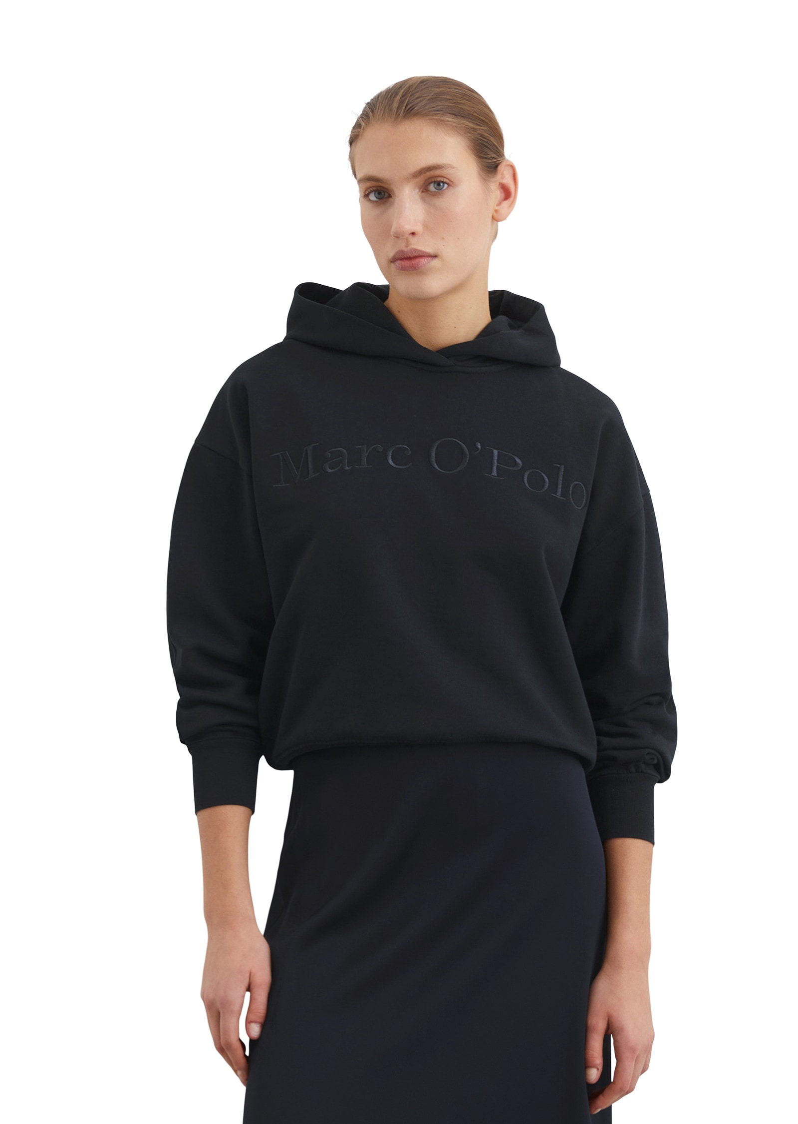 Marc O'Polo Kapuzensweatshirt, mit Logo-Stickerei Marc O'Polo Kapuzensweatshirt, mit Logo-Stickerei von Marc O'Polo