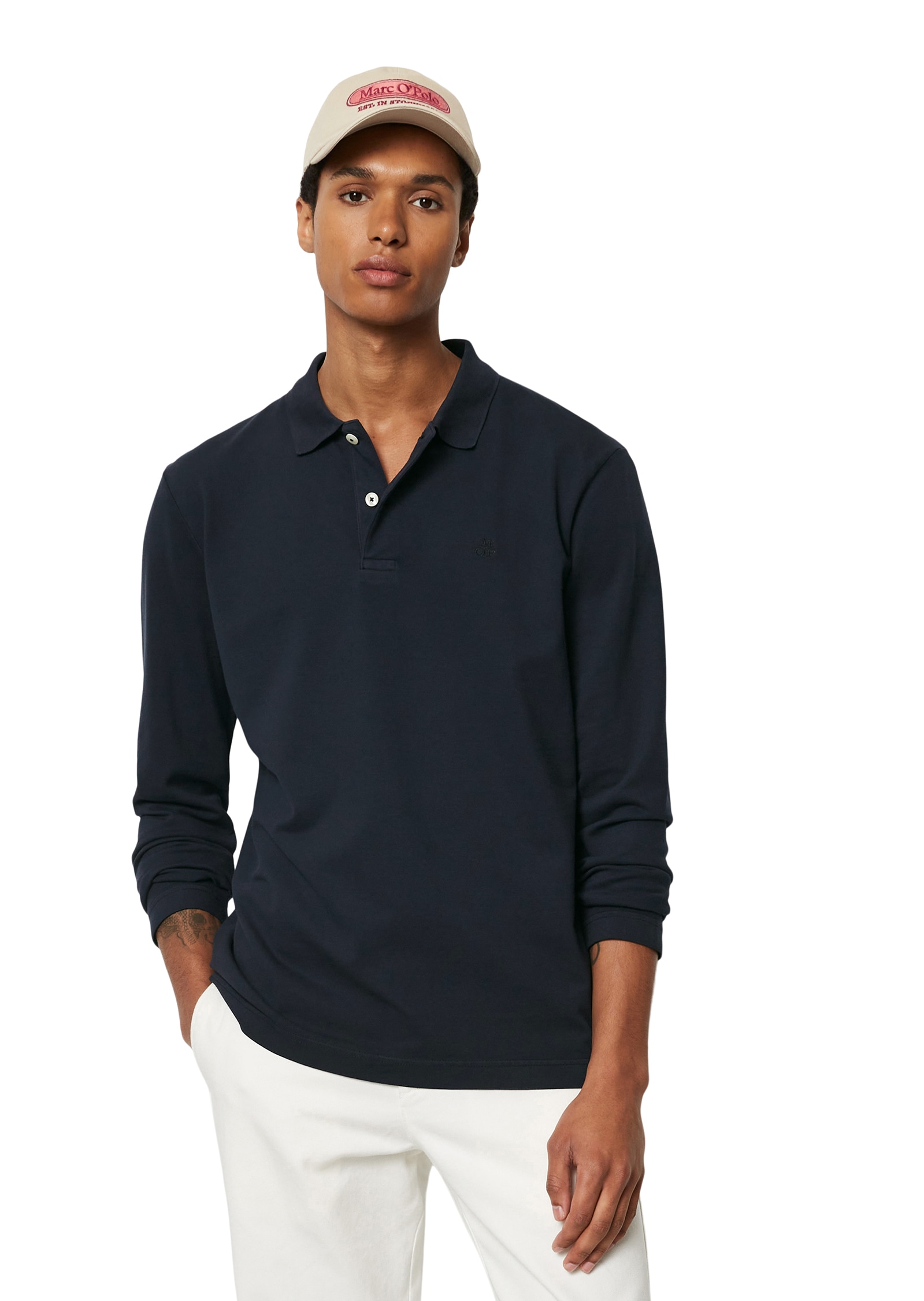 Marc O'Polo Langarm-Poloshirt von Marc O'Polo