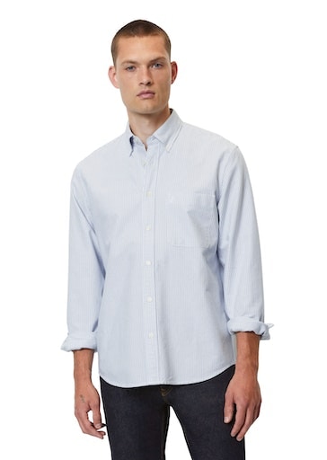 Marc O'Polo Langarmhemd »Button down collar« von Marc O'Polo