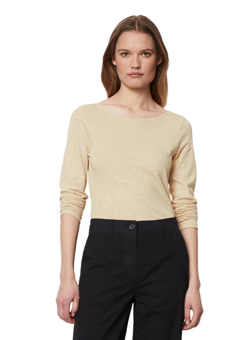 Marc O'Polo Langarmshirt, mit Flammgarn-Struktur von Marc O'Polo