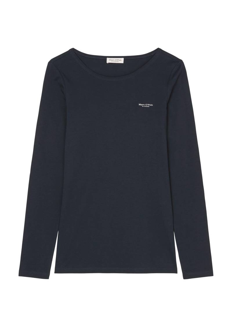 Marc O'Polo Langarmshirt, mit Label-Print in Brusthöhe von Marc O'Polo