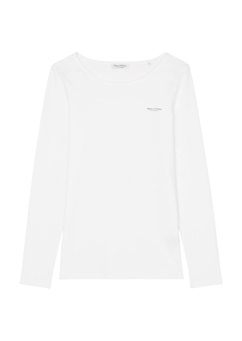 Marc O'Polo Langarmshirt, mit Label-Print in Brusthöhe von Marc O'Polo