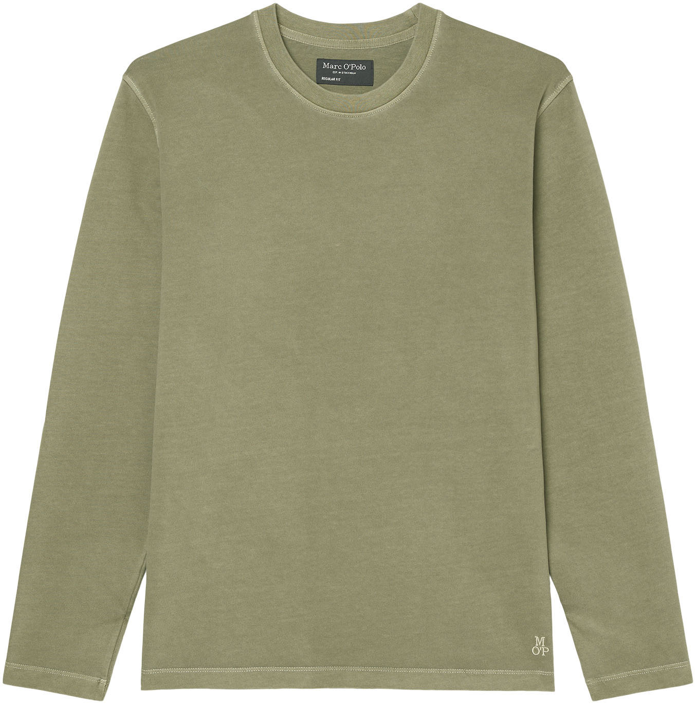 Marc O'Polo Langarmshirt »T-shirt, long sleeve, crew neck, embroidery« Marc O'Polo Langarmshirt »T-shirt, long sleeve, crew neck, embroidery« von Marc O'Polo