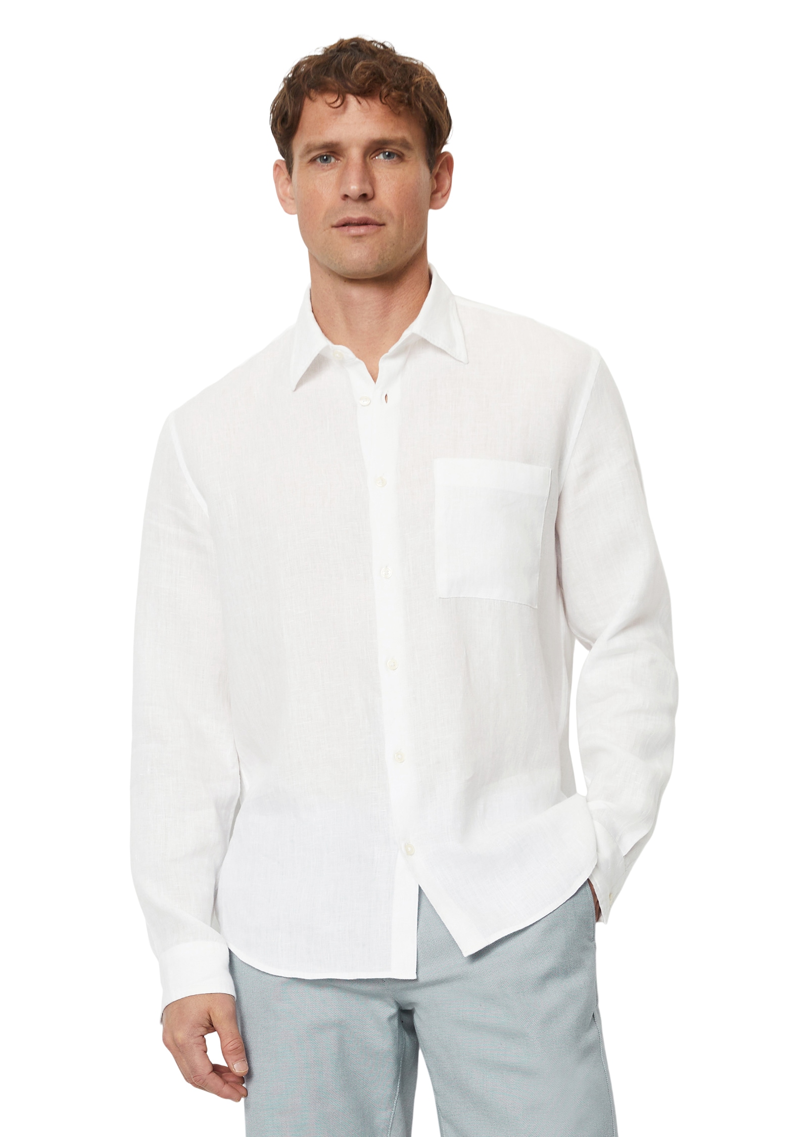 Marc O'Polo Leinenhemd, im klassisch cleanen Look Marc O'Polo Leinenhemd, im klassisch cleanen Look von Marc O'Polo